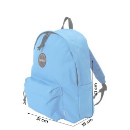 NAPAPIJRI Rucsac 'HERAS' albastru / portocaliu / negru