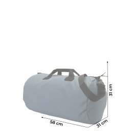 NAPAPIJRI Geantă de călătorie 'HADERS' gri închis / negru / alb