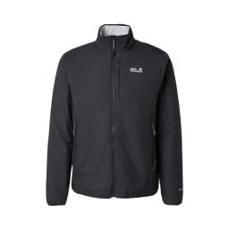 JACK WOLFSKIN Geacă outdoor 'TRAIL LIGHT' negru / alb