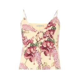 Abercrombie & Fitch Bluză galben / verde / roz / roșu bordeaux