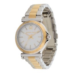 MICHAEL Michael Kors Ceas analogic 'MAREN' auriu / argintiu