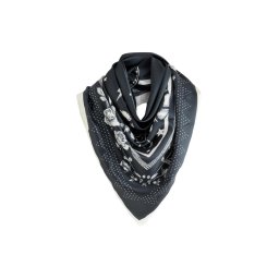 Rockett St George Fular negru / alb