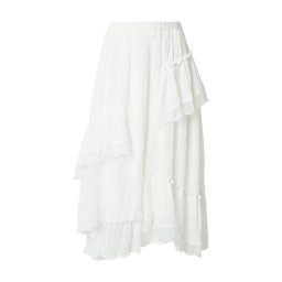 VERO MODA Fustă 'VMFELINE' alb