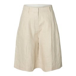 SELECTED Pantaloni cutați 'SLWIDA' crem