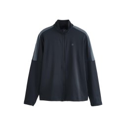 Next Bluză cu fermoar sport gri / negru