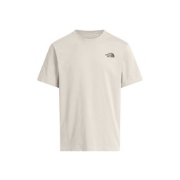 THE NORTH FACE Tricou 'MOUNTAIN SKETCH' maro / alb lână