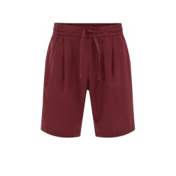 WE Fashion Pantaloni cutați roșu merlot