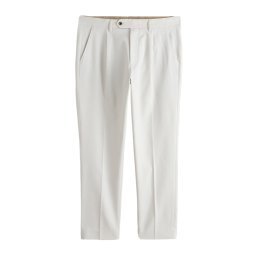 Next Pantaloni cu dungă alb murdar