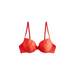 Next Sutien costum de baie roșu