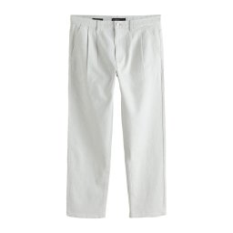 Next Pantaloni cu cute 'N. Premium' alb denim