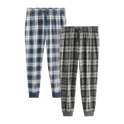 Next Pantaloni de pijama albastru / negru / alb