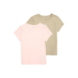 Calvin Klein Jeans Tricou bej / roz pastel
