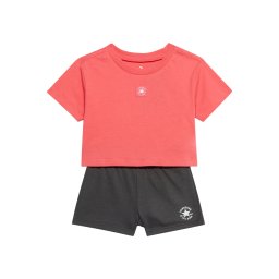 CONVERSE Set roșu deschis / negru / alb