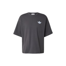 ADIDAS ORIGINALS Tricou 'Mountain' albastru deschis / gri / gri deschis / negru
