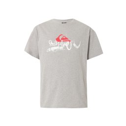 QUIKSILVER Tricou funcțional 'YG DRIFTER' gri / roșu / alb