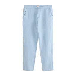 Next Pantaloni eleganți 'Signature' albastru deschis