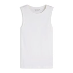 TOMMY HILFIGER Top 'Stripe Slim Tank' alb