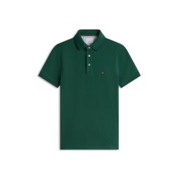 TOMMY HILFIGER Tricou '1985 Slim Fit' verde închis