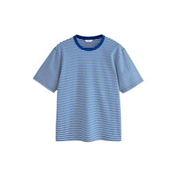 Next Tricou albastru / alb