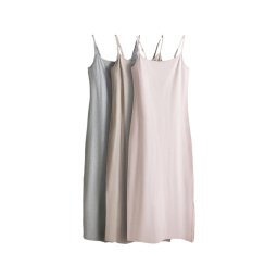 The Set Rochie bej deschis / gri deschis / roz pal