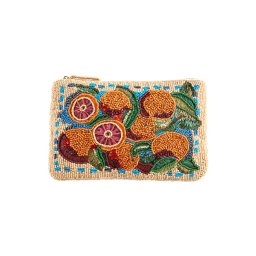 Next Clutch nisipiu / albastru regal / verde / portocaliu