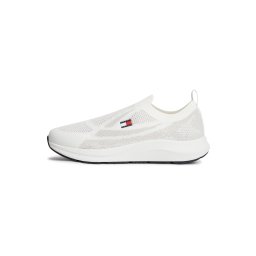 Tommy Jeans Teniși grej / alb