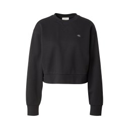 Calvin Klein Jeans Bluză de molton negru