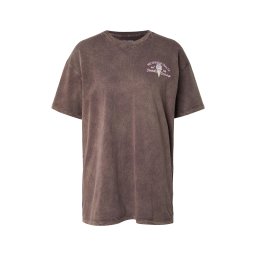 HOLLISTER Tricou 'POOLSIDE' bej / maro / roz pal / roz pastel