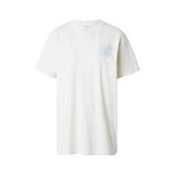 HOLLISTER Tricou 'POOLSIDE' turcoaz / albastru deschis / rosé / alb