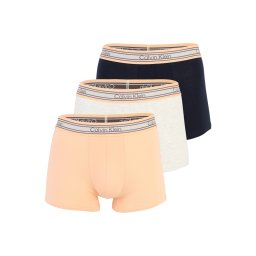 Calvin Klein Underwear Boxeri bleumarin / gri deschis / portocaliu caisă