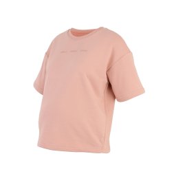 Only Maternity Bluză de molton 'OLMELENA' kaki / roz