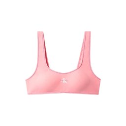 Calvin Klein Swimwear Sutien costum de baie 'CK Monogram' lila / roz / alb