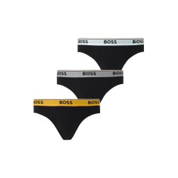 BOSS Slip albastru pastel / galben / gri / negru