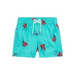 GAP Șorturi de baie 'V-DIS' albastru / albastru aqua / roșu vin / alb
