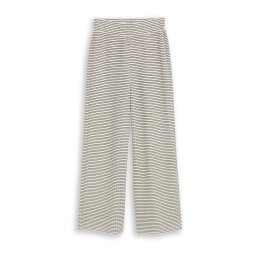 TOM TAILOR DENIM Pantaloni negru / alb