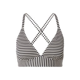 PROTEST Sutien costum de baie 'MIXSuperol' negru / alb murdar