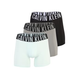 Calvin Klein Underwear Boxeri 'Intense Power' gri închis / verde mentă / negru