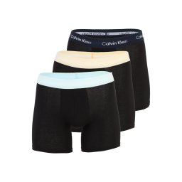 Calvin Klein Underwear Boxeri azuriu / albastru închis / galben pastel / negru