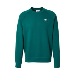 ADIDAS ORIGINALS Bluză de molton 'Trefoil Essentials' verde pin