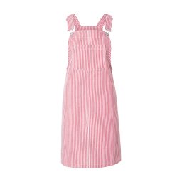 PIECES Rochie 'PCALLO' roșu cranberry / alb