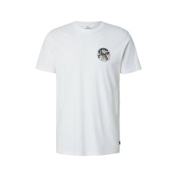 RIP CURL Tricou 'WETTIE PASSAGE' ecru / turcoaz / portocaliu caisă / negru