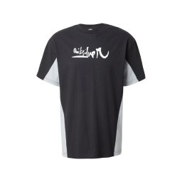 QUIKSILVER Tricou funcțional gri deschis / negru / alb