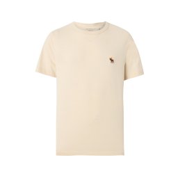 Abercrombie & Fitch Tricou 'CLASSIC ESSENTIAL' nisipiu