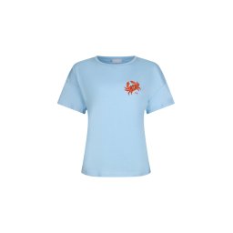 Liu Jo Tricou albastru deschis / portocaliu închis