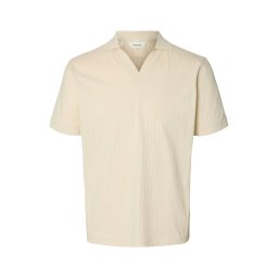 SELECTED Tricou 'SLHMILAN' bej