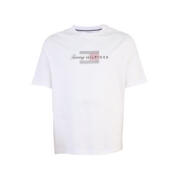 Tommy Hilfiger Big & Tall Tricou 'BT' bleumarin / roșu / negru / alb