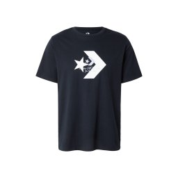 CONVERSE Tricou 'CHEV' negru / alb