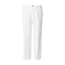 Abercrombie & Fitch Pantaloni cutați alb
