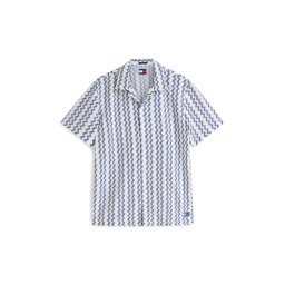 Tommy Jeans Geacă tricotată albastru închis / alb