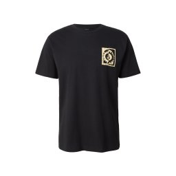 Volcom Tricou 'BURNER' galben deschis / negru